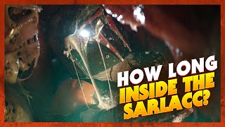 How Long Was Boba Fett Stuck Inside the Sarlacc  Star Wars Explained Shorts [upl. by Lleze]