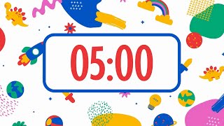 5Minute Clean Up Timer Song for Kids  Fun Countdown for Classrooms amp Home [upl. by Lotte]