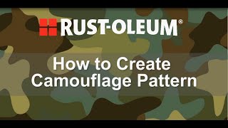 How to Spray Paint a Camouflage Pattern [upl. by Selrac]