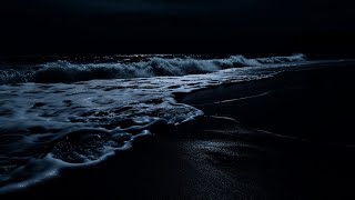 Ocean Sounds For Deep Sleeping With A Dark Screen And Rolling Waves [upl. by Ria]