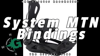 System MTN Snowboard Bindings Review [upl. by Lusar]