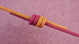 Rope connection knot knotting method [upl. by Alyse]