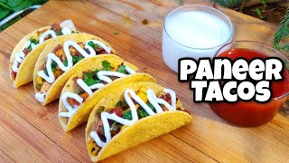 Paneer Tacos  Vegetarian Tacos Recipe shorts [upl. by Phelan]