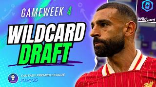 The PERFECT GW4 WILDCARD 🔥  3 FPL Drafts I love 😍  Fantasy Premier League 2425 [upl. by Teerell]