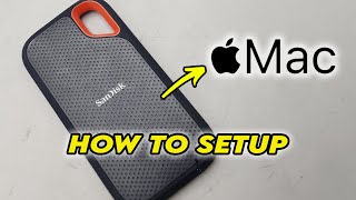 SanDisk Extreme Portable Drive How To Install amp Backup on Mac OS Full Setup [upl. by Leith878]