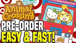 How To Get SANRIO AMIIBO CARDS At Target Animal Crossing Sanrio Update New Horizons Tips  Switch [upl. by Eycats]