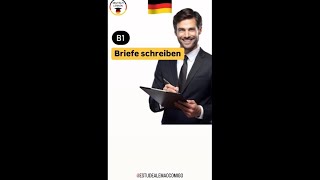 🇩🇪Briefe schreiben  B1🇩🇪 estudealemãocomigo goethezertifikat deutsch [upl. by Eniarol931]