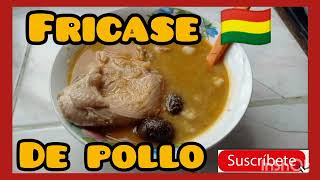 COMO PREPARAR FRICASE DE POLLO 😋fácil y rapido ESTILO PACEÑO 🇧🇴 [upl. by Anilahs697]