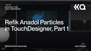 Refik Anadol Particles in TouchDesigner Part One  Tutorial [upl. by Eilitan]