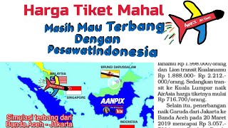 HARGA TIKET MAHAL  Masih mau terbang dengan pesawat Indonesia [upl. by Hay]