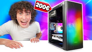 Costruisco un PC DA GAMING con SOLO 200€ FUNZIONA  PC Gaming Economico [upl. by Lleznod186]