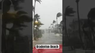 Bradenton Beach Hurricane Debby [upl. by Nannahs]