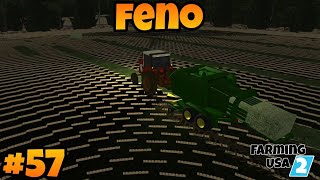 57  produção de feno  Farming USA 2 [upl. by Lotsirk107]