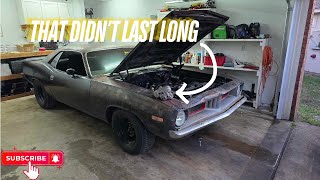 My Plymouth Cuda Gets MORE Work [upl. by Nuncia817]