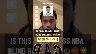 IS THIS A FLAWLESS NBA BLIND RANKING⁉️🏀🌟 nba basketball sports youtubeshorts shorts [upl. by Malcah]