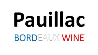 How to Pronounce Pauillac CORRECTLY [upl. by Enitsirhk]