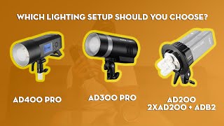 The BEST Lighting Setup Godox AD400 Pro vs Godox AD200  Godox ADB2 vs Godox AD300 Pro [upl. by Zumwalt393]