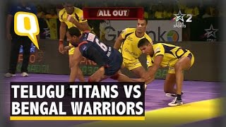 Match Highlights Telugu Titans vs Bengal Warriors [upl. by Eldwin480]