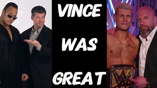 5 MAIN REASONS VINCE IS BETTER THAN HHH RANT [upl. by Junette104]