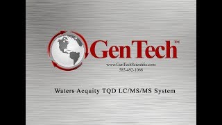 Waters Acquity TQD LCMSMS System with Sample Organizer [upl. by Engapmahc83]