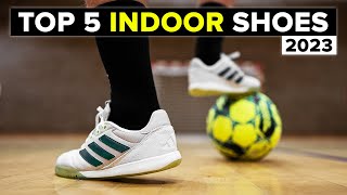 Best INDOOR football shoes 2023  top 5 [upl. by Ahsitil]