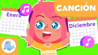 CANCIÓN de los MESES del año 📅 Canción educativa 🎶 Los meses del año para niños 👦​👧​ [upl. by Krystin]