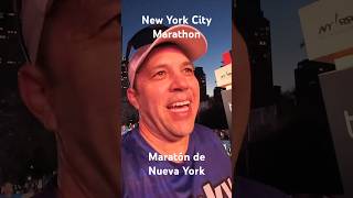 LLEGANDO A LA META DEL MARATON DE NUEVA YORK tcsnycmarathon nycmarathon running corredores run [upl. by Aihsit132]