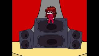 Baby GF Sits On the Speakers FNF Animation [upl. by Lita]