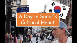 Exploring Insadong A Day in Seouls Cultural Heart Ep136 [upl. by Taveda]