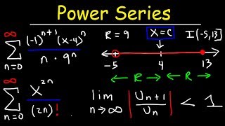 Power Series  Finding The Radius amp Interval of Convergence  Calculus 2 [upl. by Tymes]