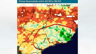 Chuva no BR para 15 dias até 16318 [upl. by Eenobe]