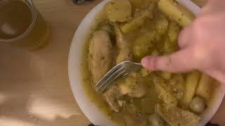 TAJINE DE POULET AUX POMMES DE TERRE OLIVES ET CITRON CONFIT [upl. by Aes642]