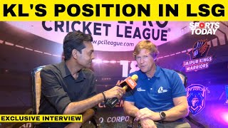 Jonty Rhodes EXCLUSIVE Zaheer Khan will bring calmness value in LSG  Sports Today [upl. by Nanreh]