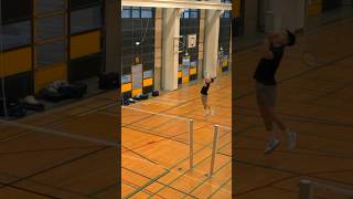 Part 2  How to receive a flick serve Badminton singles and doubles badminton [upl. by Eillom]