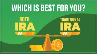 Roth IRA vs Traditional IRA  Which is BEST for you [upl. by Aicirtal129]