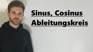 Sinus Cosinus Ableitung Ableitungskreis  Verständlich erklärt [upl. by Ycnan]