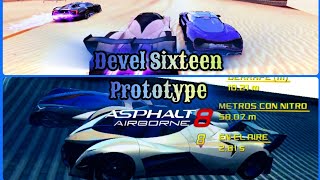 Asphalt 8 Devel Sixteen Prototype 🔥 [upl. by Ralli186]