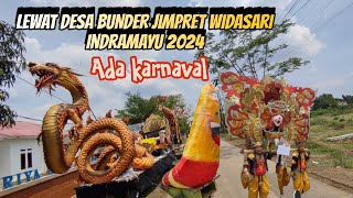 KARNAVAL ‼️ Desa bunder Jimpret Widasari ngunjung Buyut 2024 [upl. by Ennovaj]