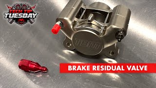 Tech Tip Tuesday TBM Brake Residual Valve [upl. by Ardnuasac]