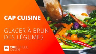 CAP Cuisine • Glaçage à brun des légumes [upl. by Shushan629]