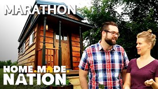 3 STUNNING TINY HOMES BEFORE AND AFTER Marathon  Tiny House Nation  HomeMadeNation [upl. by Raman99]