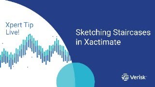 LIVE Xactimate Xpert Tip Sketching Staircases in Xactimate [upl. by Yate]