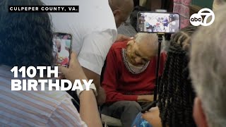 SUPER CENTENARIAN 110 yearold Virginia woman honored [upl. by Langdon]