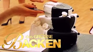 Hochzeitstorte mal anders  Teil 2  Das große Backen Finale 2015  SAT1 [upl. by Thetes349]