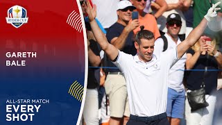 Gareth Bale  Every AllStar Match Shot  2023 Ryder Cup [upl. by Olympium]