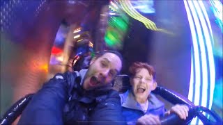 Newbury Michaelmas Fun Fair Vlog Opening night  11th October 2017 [upl. by Dyrrej109]