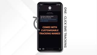 uParcel One Click SMS Tracking Link [upl. by Daphie]