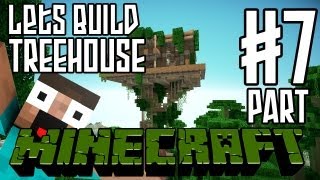 Minecraft Lets Build HD Jungle Treehouse  Part 7 [upl. by Karsten]