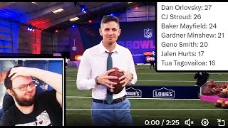 BENGALS FAN REACTS TO DAN ORLOVSKY OUTPREFORMING EVERY QUATERBACK IN THE PRO BOWL [upl. by Zeph]