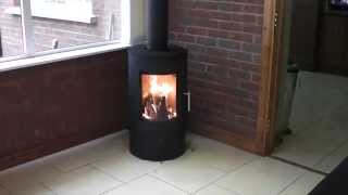 Westfire Uniq 21 wood burning stove [upl. by Namruht]